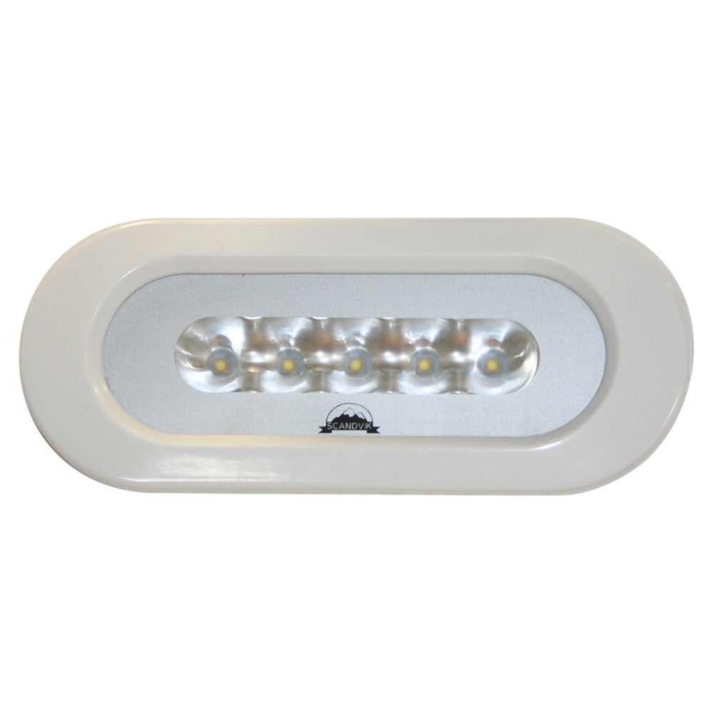 Scandvik Flush Mount Spreader Light - 10-30V - White [41343P] 1st Class Eligible Brand_Scandvik Lighting Lighting | Flood/Spreader Lights