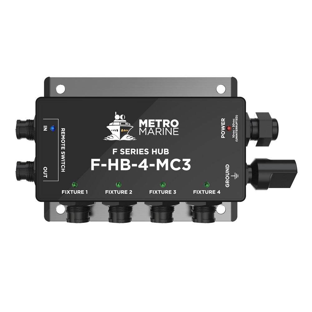 Metro Marine Single Color Hub - 4 Outputs [F-HB-4-MC3] Brand_Metro Marine Lighting Lighting | Accessories Lighting | Underwater Lighting