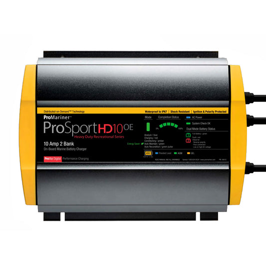 ProMariner ProSportHD 10 Gen 4 - 10 Amp - 2-Bank Battery Charger [44010] Brand_ProMariner Clearance Electrical Electrical | Battery Chargers Specials