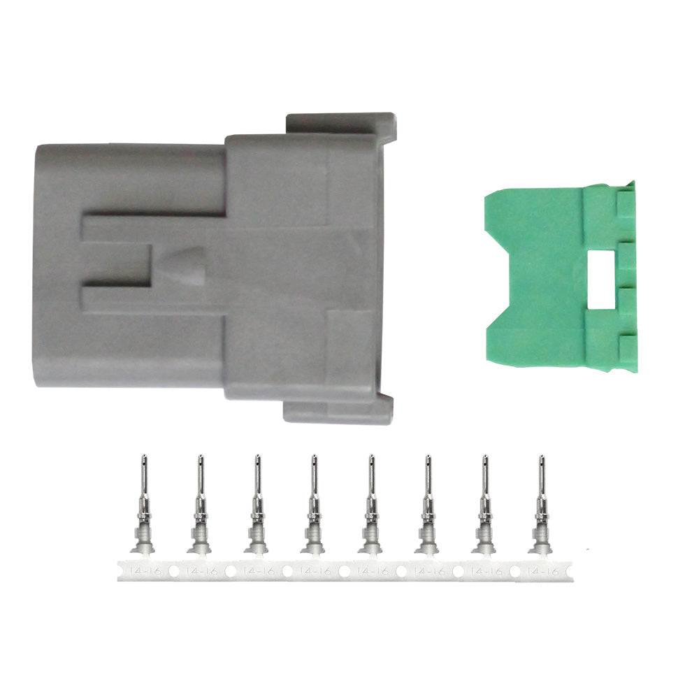 Pacer DT Deutsch Receptacle Repair Kit - 14-18 AWG (8 Position) [TDT04F-8RP] 1st Class Eligible Brand_Pacer Group Electrical Electrical | Accessories