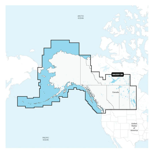 Navionics NAUS013R - Canada, West Alaska - Navionics+ [010-C1467-30] 1st Class Eligible Brand_Navionics Cartography Cartography | Navionics + Specials