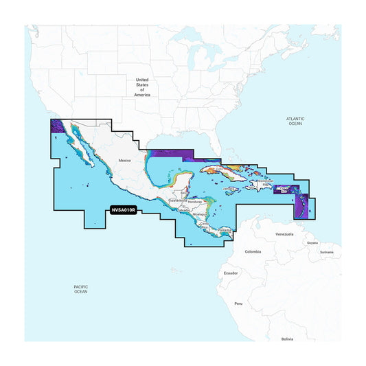 Garmin Navionics Vision+ NVSA010R Central America Caribbean [010-C1451-00] 1st Class Eligible Brand_Garmin Cartography Cartography | Garmin Navionics Vision+ - Foreign