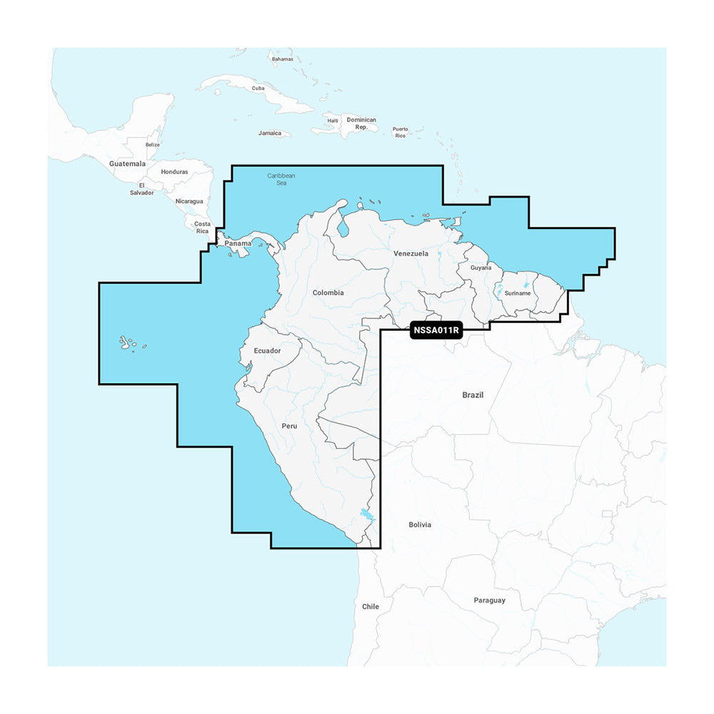 Garmin Navionics+ NSSA011R South America (North) [010-C1452-20] 1st Class Eligible Brand_Garmin Cartography Cartography | Garmin Navionics+ Foreign