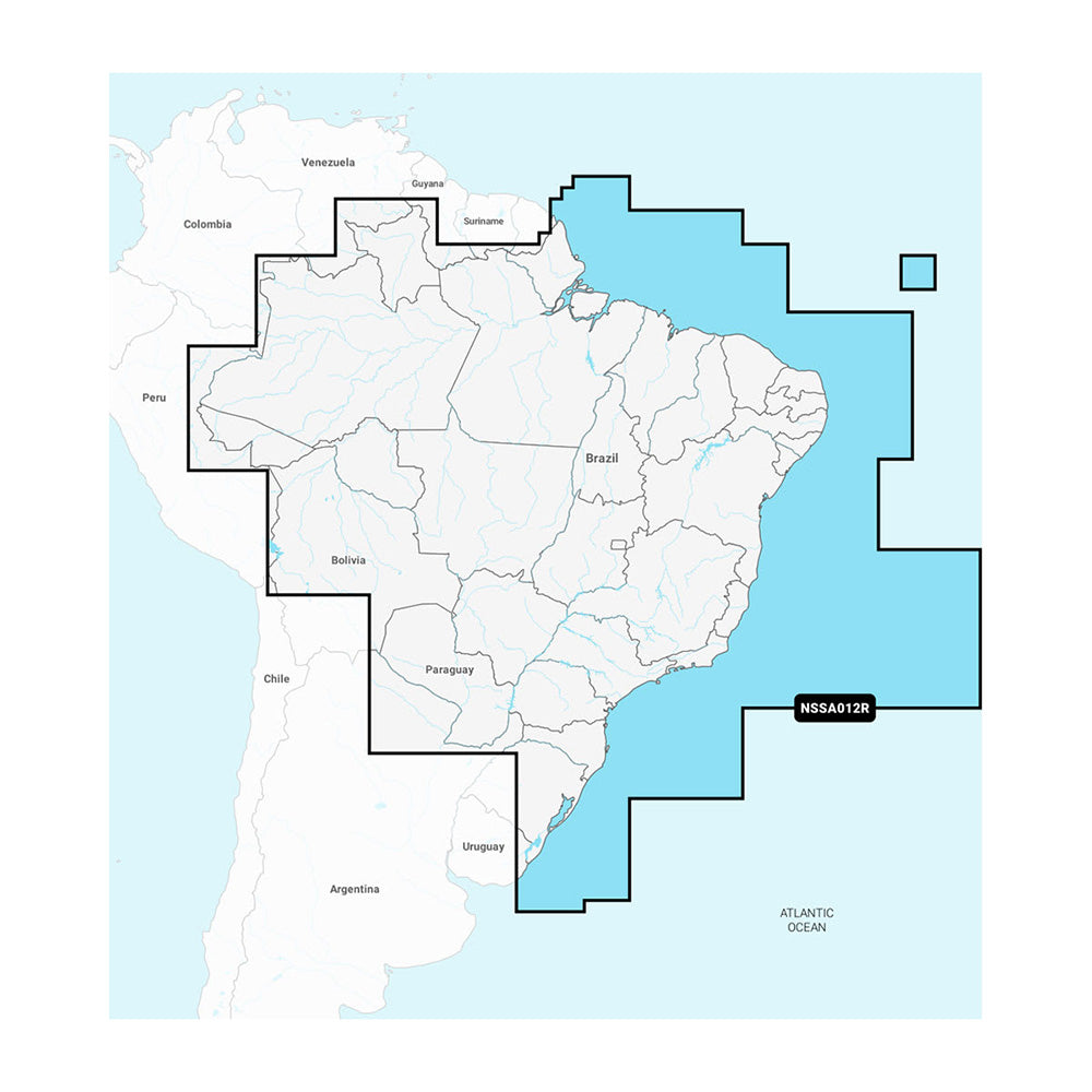 Garmin Navionics+ NSSA012R Brazil [010-C1453-20] 1st Class Eligible Brand_Garmin Cartography Cartography | Garmin Navionics+ Foreign Specials