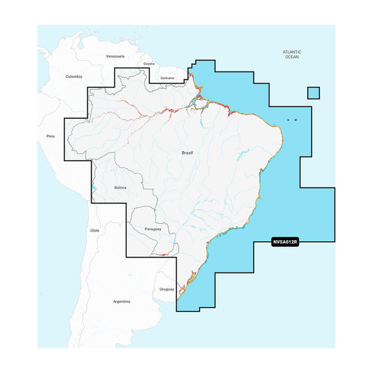 Garmin Navionics Vision+ NVSA012R Brazil [010-C1453-00] 1st Class Eligible Brand_Garmin Cartography Cartography | Garmin Navionics Vision+ - Foreign