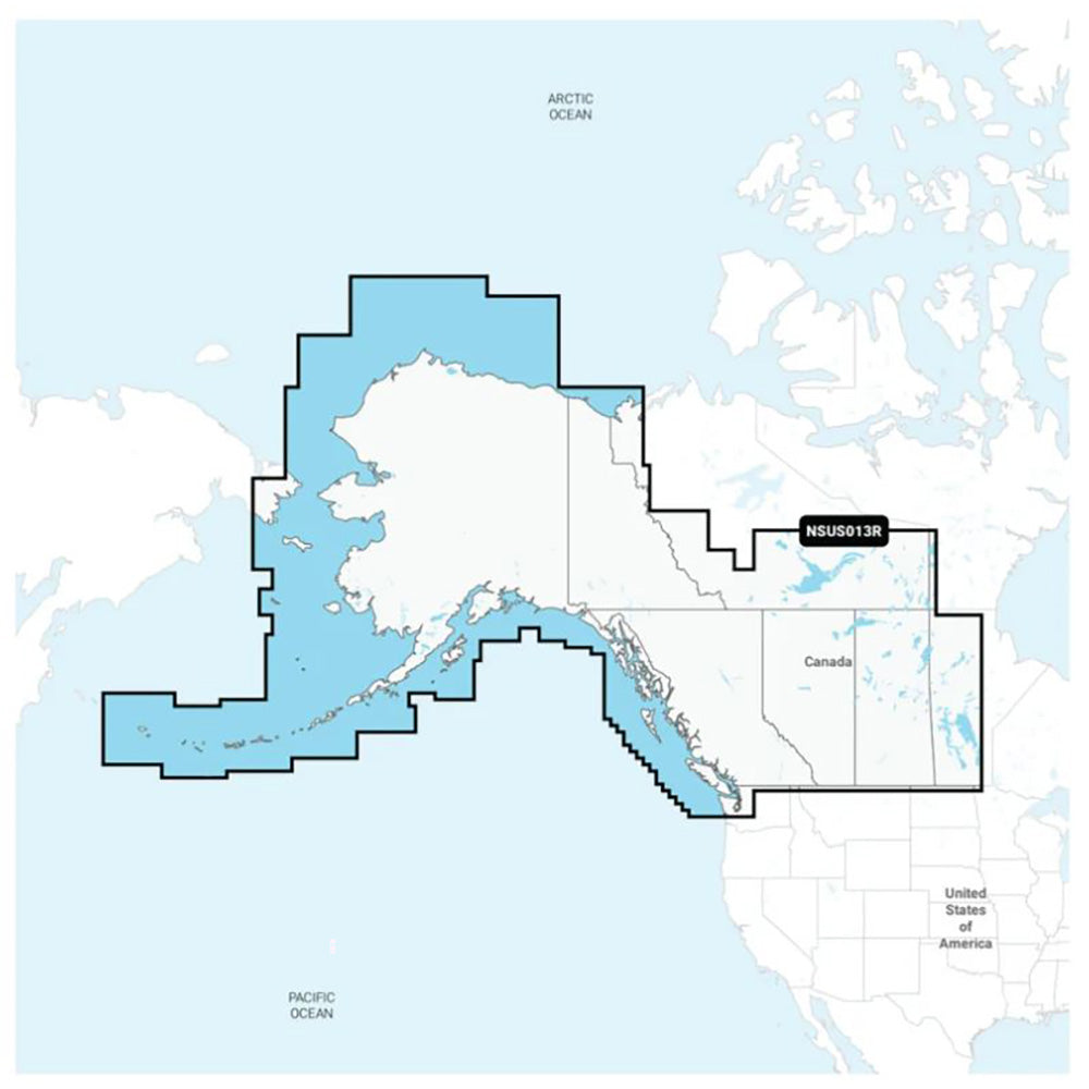 Garmin Navionics+ NSUS013R Canada, West Alaska [010-C1485-20] 1st Class Eligible Brand_Garmin Cartography Cartography | Garmin Navionics+
