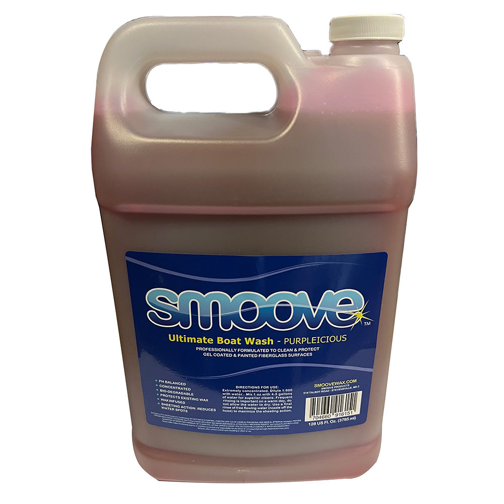 Smoove Purplelicious Ultimate Boat Wash - Gallon [SMO002] Automotive/RV Automotive/RV | Cleaning Boat Outfitting Boat Outfitting | Cleaning Brand_Smoove Restricted From 3rd Party Platforms