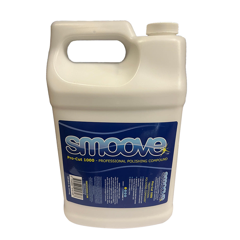 Smoove Pro-Cut 1000 Professional Polishing Compound - Gallon [SMO004] Automotive/RV Automotive/RV | Cleaning Boat Outfitting Boat Outfitting | Cleaning Brand_Smoove Restricted From 3rd Party Platforms