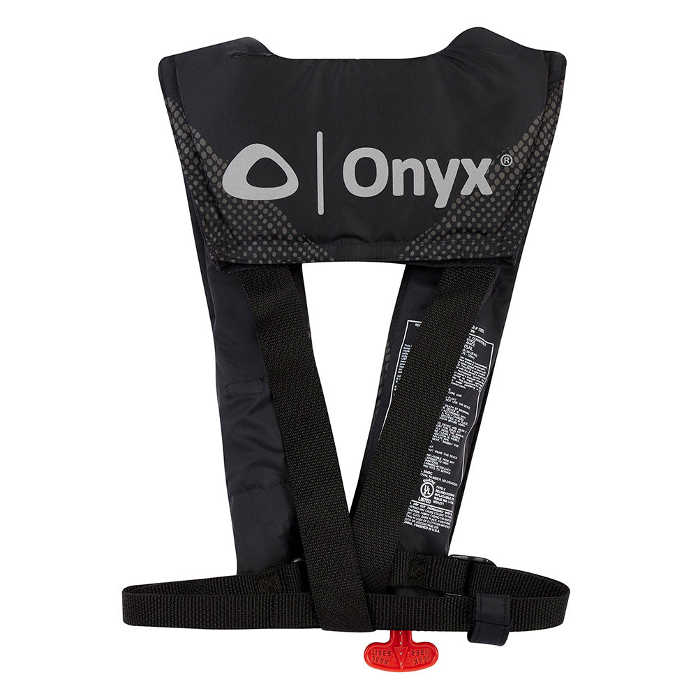 Onyx A/M-24 Auto/Manual Adult Universal PFD - Black [132008-700-004-22] Brand_Onyx Outdoor Clearance Marine Safety Marine Safety | Personal Flotation Devices Paddlesports Paddlesports | Life Vests Specials