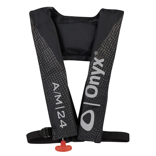 Onyx A/M-24 Auto/Manual Adult Universal PFD - Black [132008-700-004-22] Brand_Onyx Outdoor Clearance Marine Safety Marine Safety | Personal Flotation Devices Paddlesports Paddlesports | Life Vests Specials