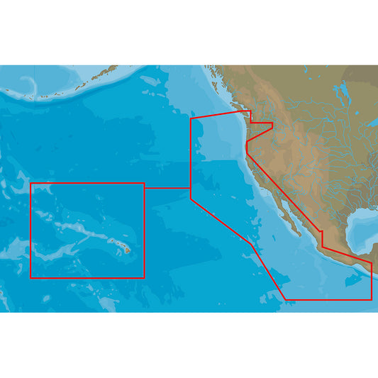 C-MAP 4D NA-D024 - USA West Coast & Hawaii - Full Content [NA-D024-FULL] 1st Class Eligible Brand_C-MAP Cartography Cartography | C-Map 4D Restricted From 3rd Party Platforms