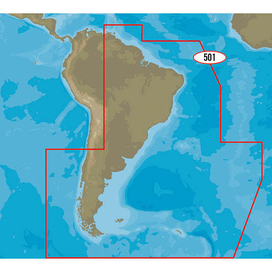 C-MAP 4D SA-D501 Gulf of Paria to Cape Horn [SA-D501] 1st Class Eligible Brand_C-MAP Cartography Cartography | C-Map 4D Restricted From 3rd Party Platforms