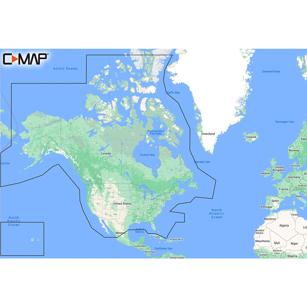 C-MAP M-NA-Y200-MS DISCOVER North America [M-NA-Y200-MS] 1st Class Eligible Brand_C-MAP Cartography Cartography | C-Map Discover MRP Restricted From 3rd Party Platforms