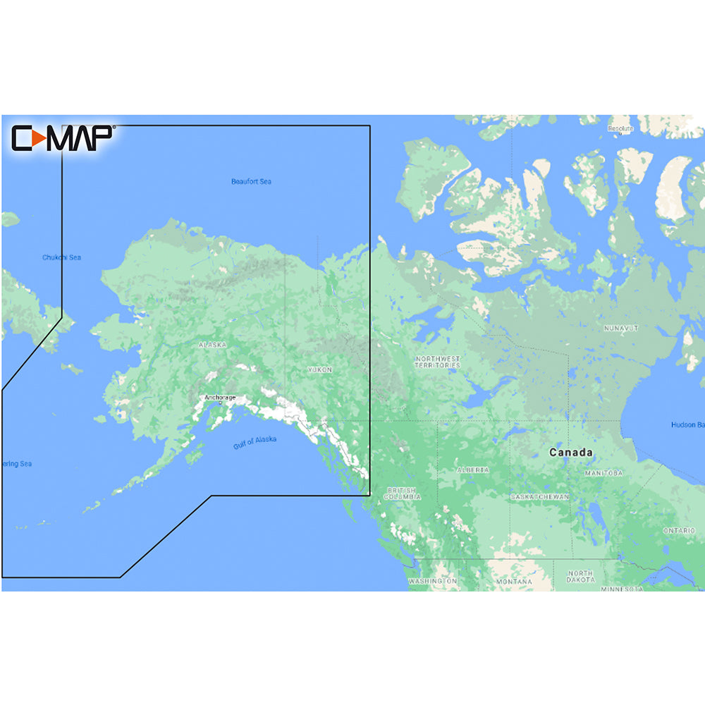 C-MAP M-NA-Y208-MS Alaska REVEAL Coastal Chart [M-NA-Y208-MS] 1st Class Eligible Brand_C-MAP Cartography Cartography | C-Map Reveal MRP Restricted From 3rd Party Platforms