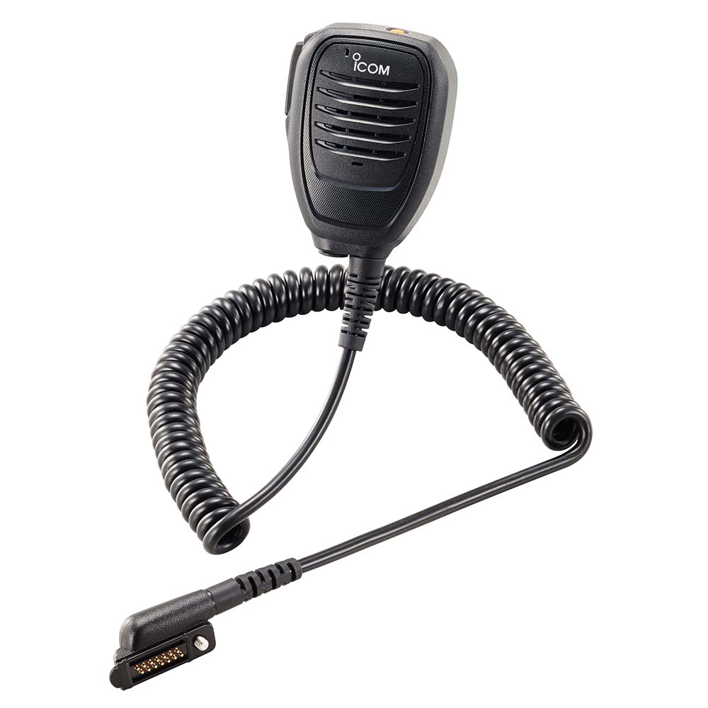 Icom HM-222H Waterproof Speaker Mic w/3.5mm Accessory Jack 14-Pin Connector [HM222H] 1st Class Eligible Brand_Icom Communication Communication | Accessories