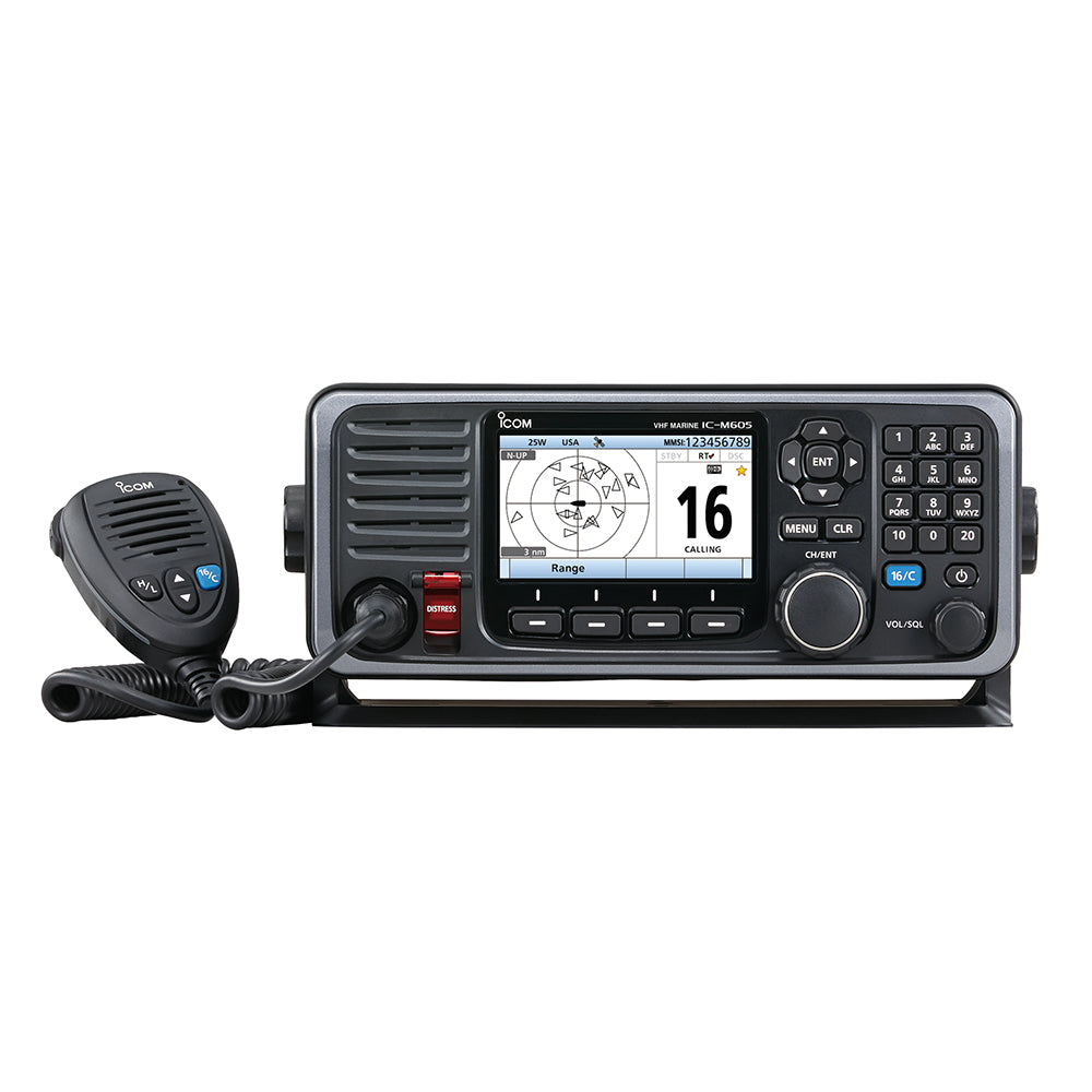 Icom M605 Fixed Mount 25W VHF w/Color Display [M605 31] Brand_Icom Communication Communication | VHF - Fixed Mount MRP
