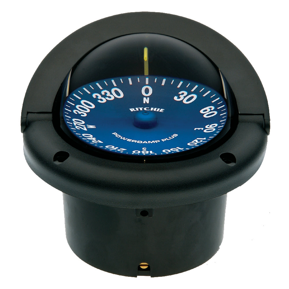 Ritchie SS-1002 SuperSport Compass - Flush Mount - Black [SS-1002] Brand_Ritchie Marine Navigation & Instruments Marine Navigation & Instruments | Compasses ritchie