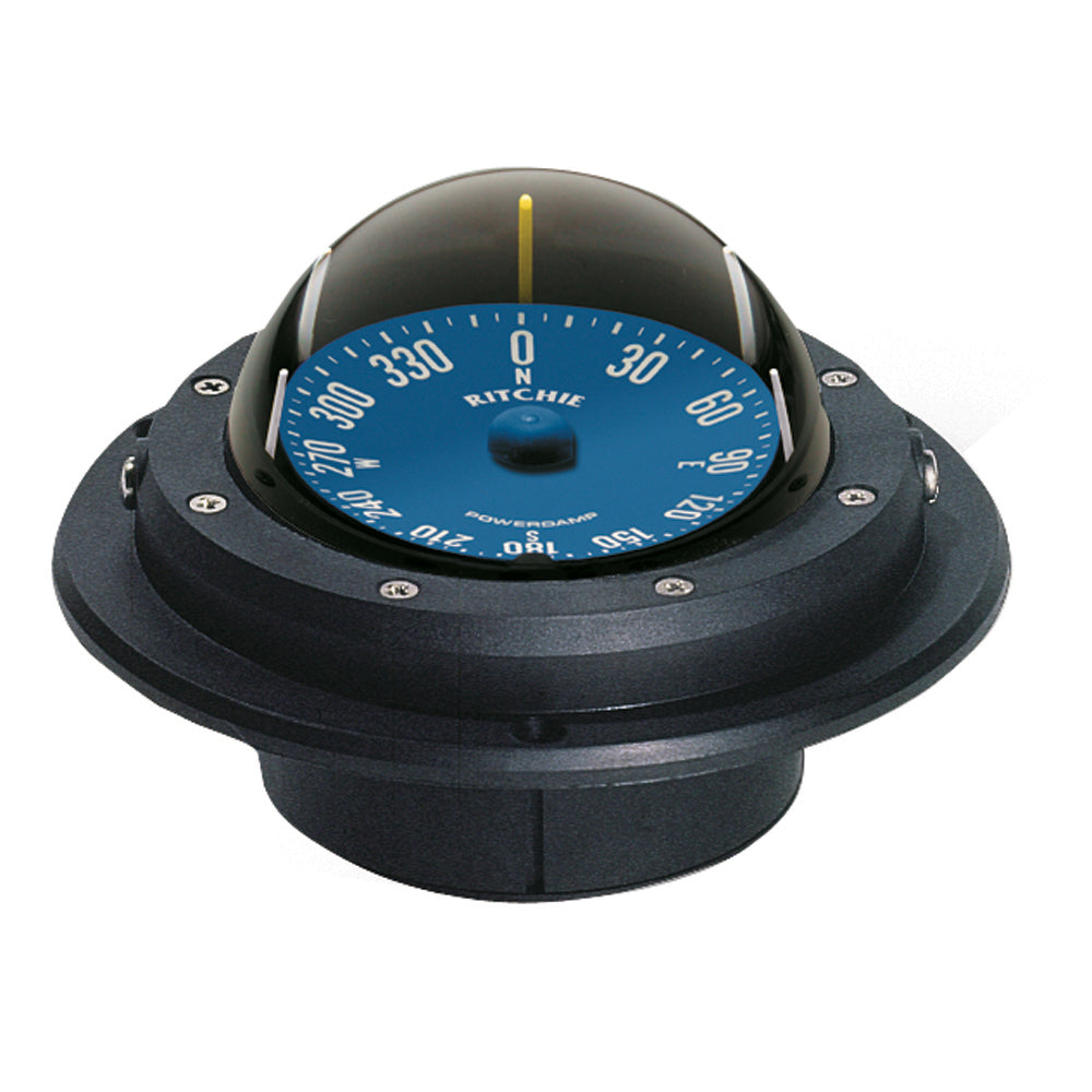 Ritchie RU-90 Voyager Compass - Flush Mount - Black [RU-90] Brand_Ritchie Marine Navigation & Instruments Marine Navigation & Instruments | Compasses