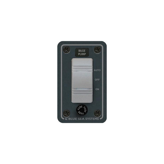 Blue Sea 8263 Contura Single Bilge Pump Control Panel [8263] 1st Class Eligible Brand_Blue Sea Systems Electrical Electrical | Switches & Accessories