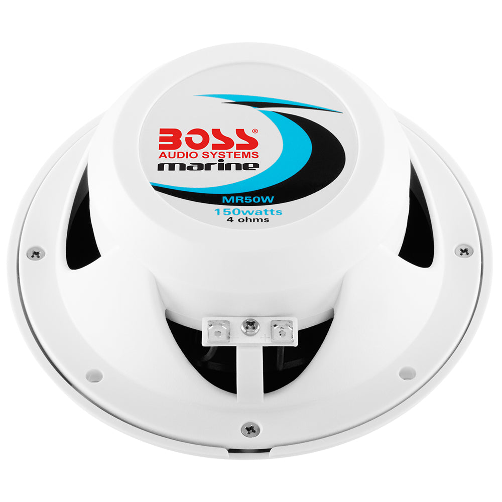 Boss Audio 5.25" MR50W Speakers - White - 150W [MR50W] Brand_Boss Audio Entertainment Entertainment | Speakers