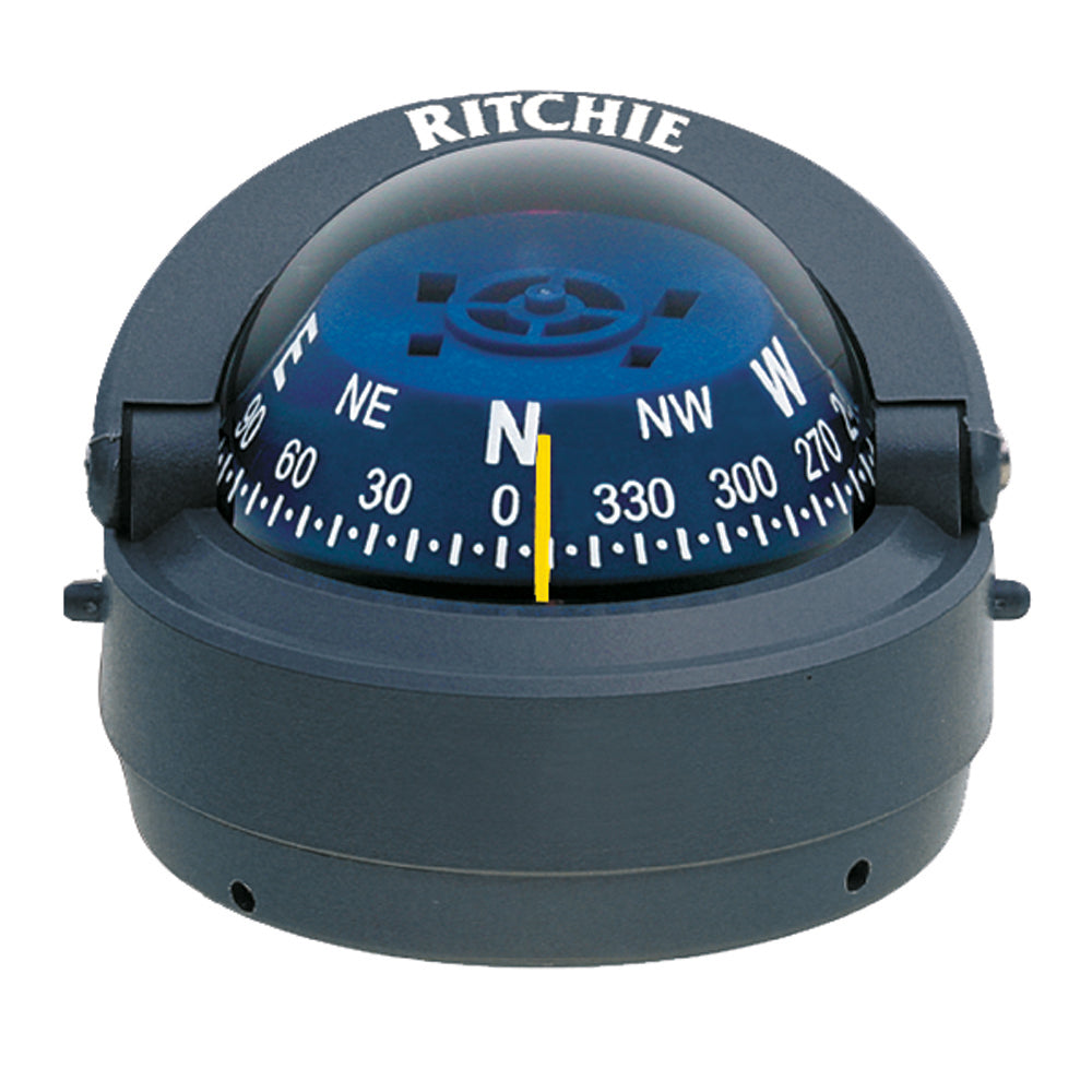 Ritchie S-53G Explorer Compass - Surface Mount - Gray [S-53G] Brand_Ritchie Marine Navigation & Instruments Marine Navigation & Instruments | Compasses