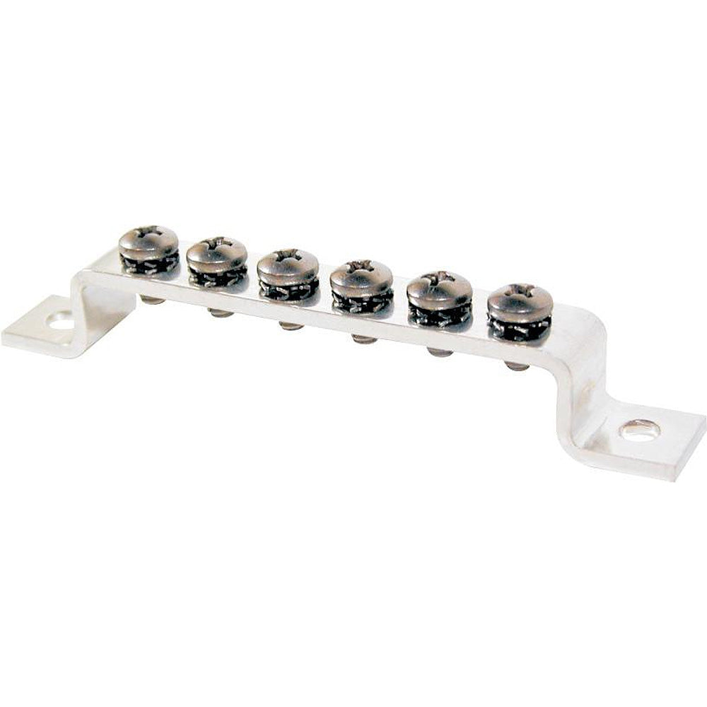 Blue Sea 2306 MiniBus 100AMP Common BusBar Grounding BusBar 6 x 8-32 Screw Terminal [2306] 1st Class Eligible Brand_Blue Sea Systems Connectors & Insulators Electrical Electrical | Busbars