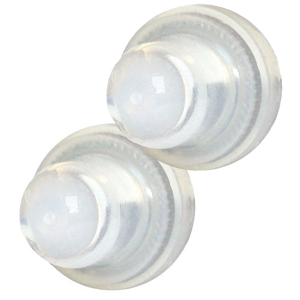 Blue Sea 4135 Push Button Reset Only Circuit Breaker Boot - Clear- 2-Pack [4135] 1st Class Eligible Brand_Blue Sea Systems Electrical Electrical | Switches & Accessories