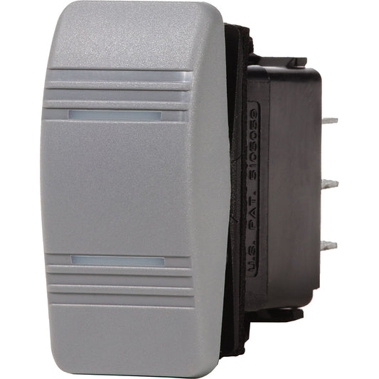 Blue Sea 8275 Water Resistant Contura III Switch - Gray [8275] 1st Class Eligible Brand_Blue Sea Systems Electrical Electrical | Switches & Accessories
