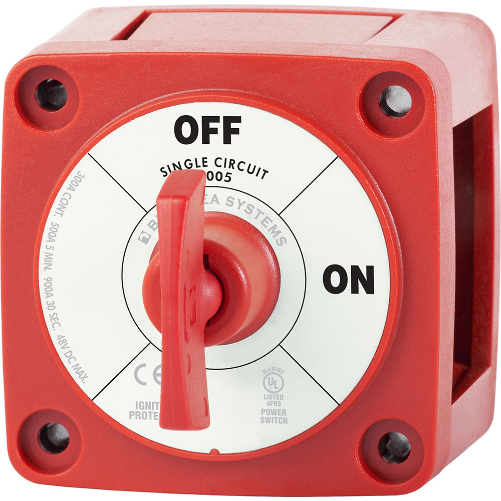 Blue Sea 6005 m-Series (Mini) Battery Switch Single Circuit ON/OFF [6005] 1st Class Eligible Brand_Blue Sea Systems Electrical Electrical | Battery Management