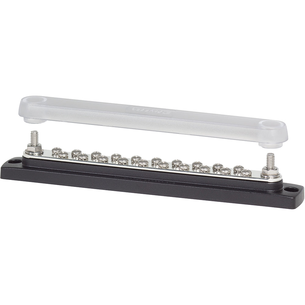 Blue Sea 2312, 150 Ampere Common Busbar 20 x 8-32 Screw Terminal with Cover [2312] 1st Class Eligible Brand_Blue Sea Systems Connectors & Insulators Electrical Electrical | Busbars