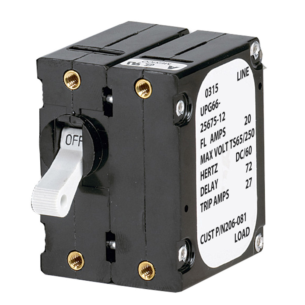 Paneltronics 'A' Frame Magnetic Circuit Breaker - 15 Amps - Double Pole [206-080S] 1st Class Eligible Brand_Paneltronics Electrical Electrical | Circuit Breakers paneltronics