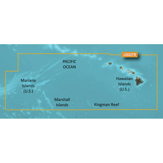 Garmin BlueChart g3 Vision HD - VUS027R - Hawaiian Islands - Mariana Islands - microSD/SD [010-C0728-00] 1st Class Eligible Brand_Garmin Cartography Cartography | Garmin BlueChart Vision garmin