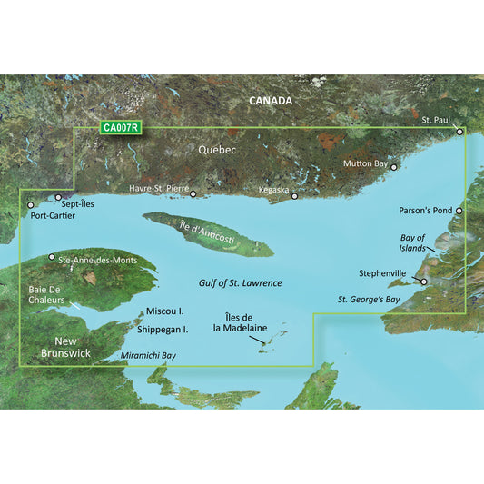 Garmin BlueChart g3 Vision HD - VCA007R - Les Mechins - St. Georges Bay - microSD/SD [010-C0693-00] 1st Class Eligible Brand_Garmin Cartography Cartography | Garmin BlueChart Vision Foreign garmin