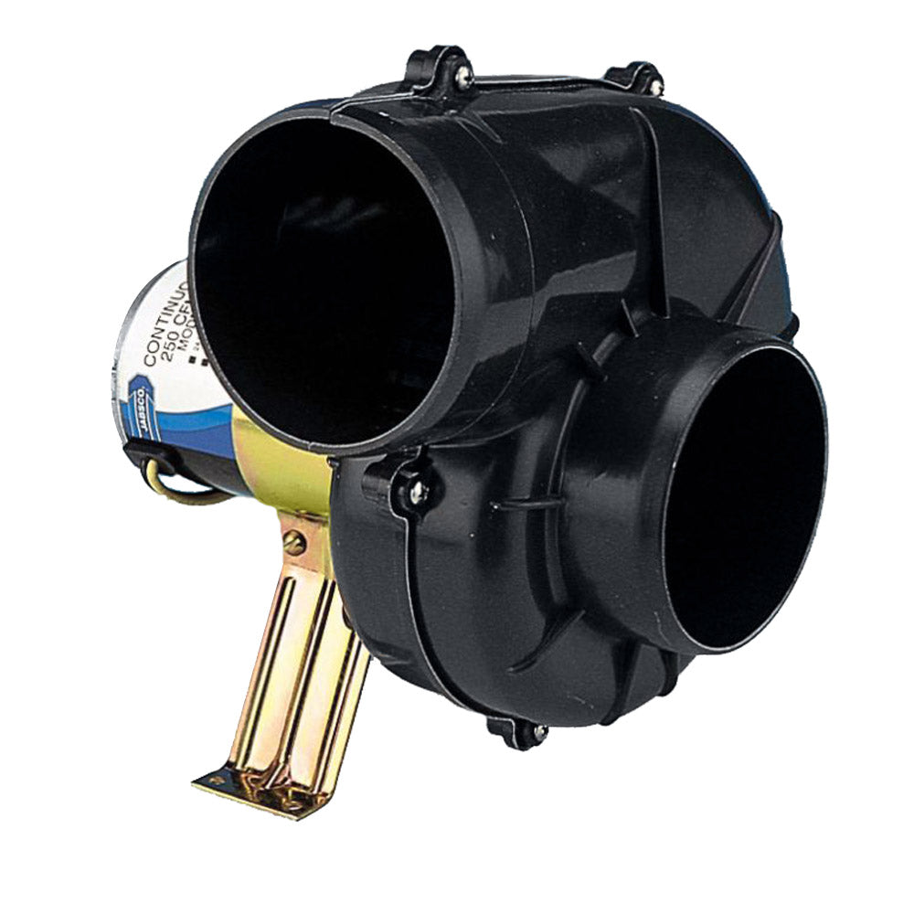 Jabsco 4" 250 CFM Flexmount Heavy Duty Blower - 12V [35770-0092] Brand_Jabsco Marine Plumbing & Ventilation Marine Plumbing & Ventilation | Blowers & Heaters