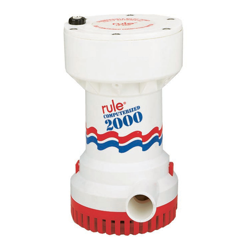 Rule 2000 G.P.H. Automatic Bilge Pump [53S] Brand_Rule Marine Plumbing & Ventilation Marine Plumbing & Ventilation | Bilge Pumps