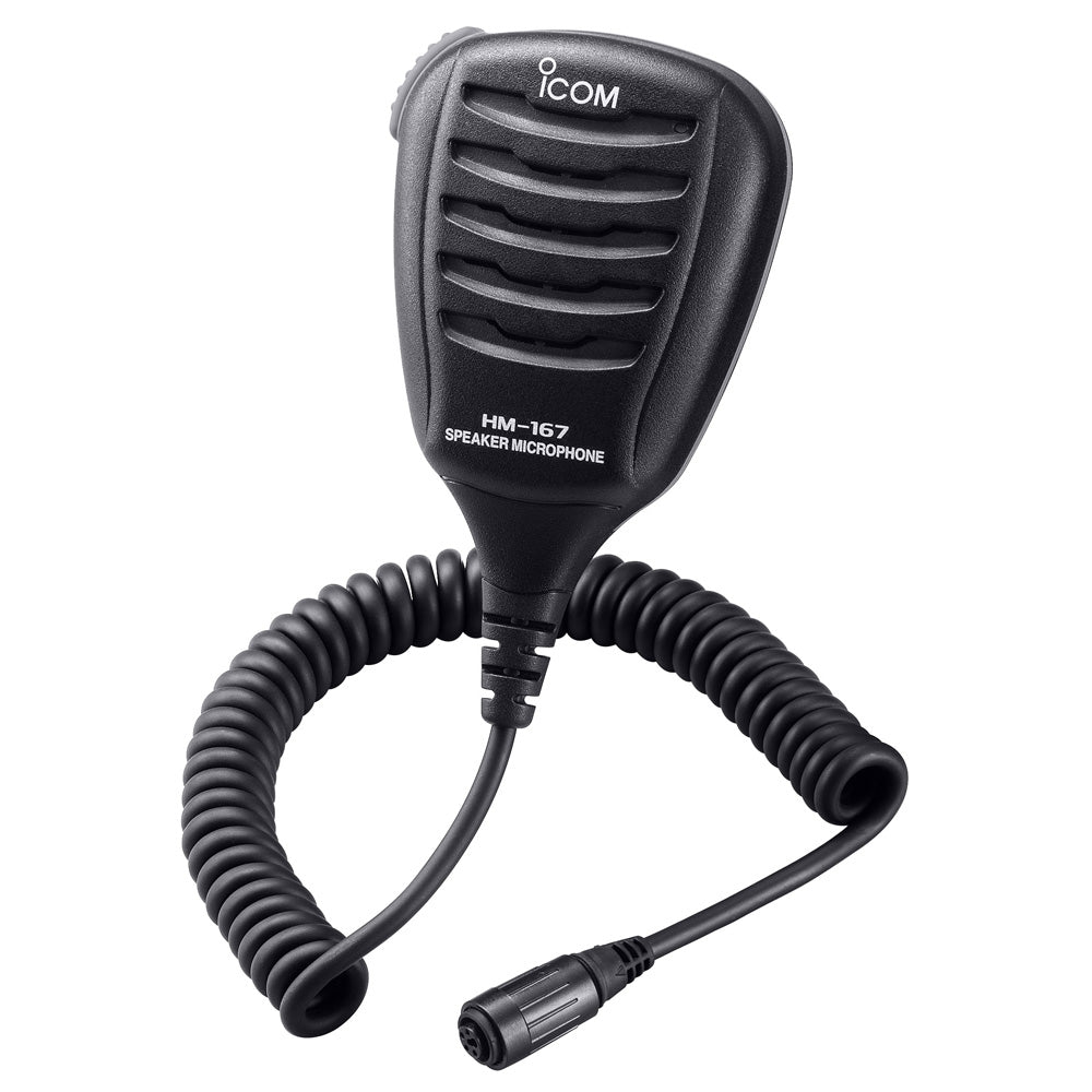 Icom HM-167 Speaker Mic - Waterproof [HM167] 1st Class Eligible Brand_Icom Communication Communication | Accessories