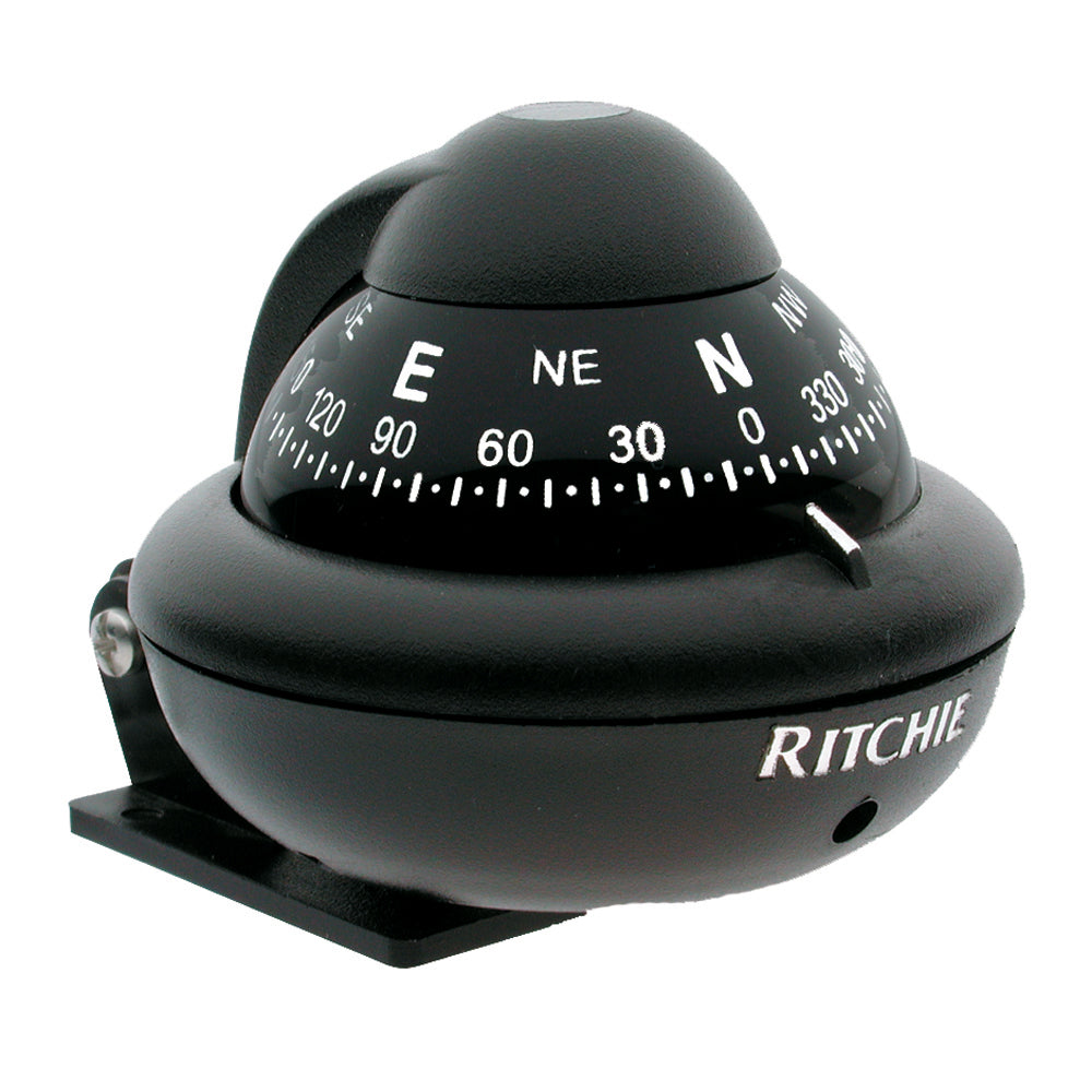 Ritchie X-10B-M RitchieSport Compass - Bracket Mount - Black [X-10B-M] 1st Class Eligible Automotive/RV Automotive/RV | Compasses - Magnetic Brand_Ritchie Marine Navigation & Instruments Marine Navigation & Instruments | Compasses