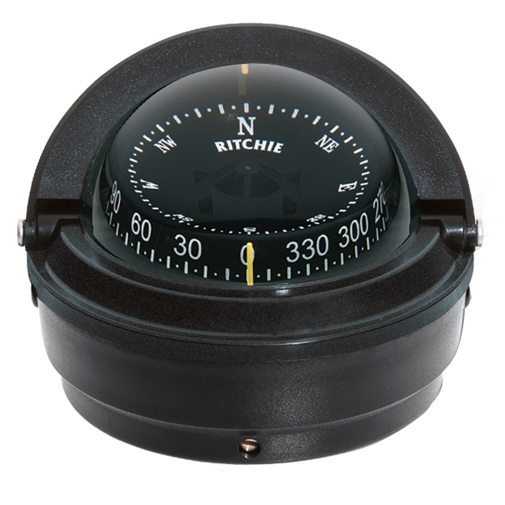Ritchie S-87 Voyager Compass - Surface Mount - Black [S-87] Brand_Ritchie Marine Navigation & Instruments Marine Navigation & Instruments | Compasses