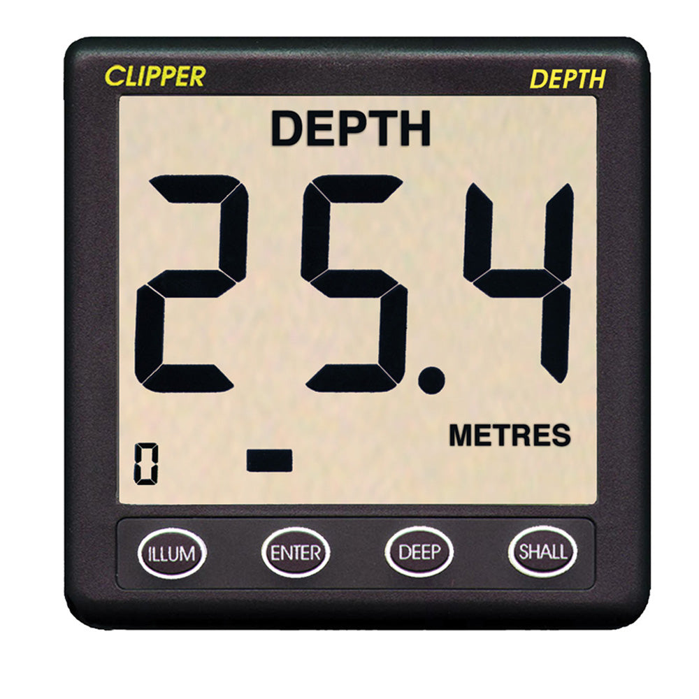 Clipper Depth Repeater [CL-DR] Brand_Clipper Marine Navigation & Instruments Marine Navigation & Instruments | Instruments