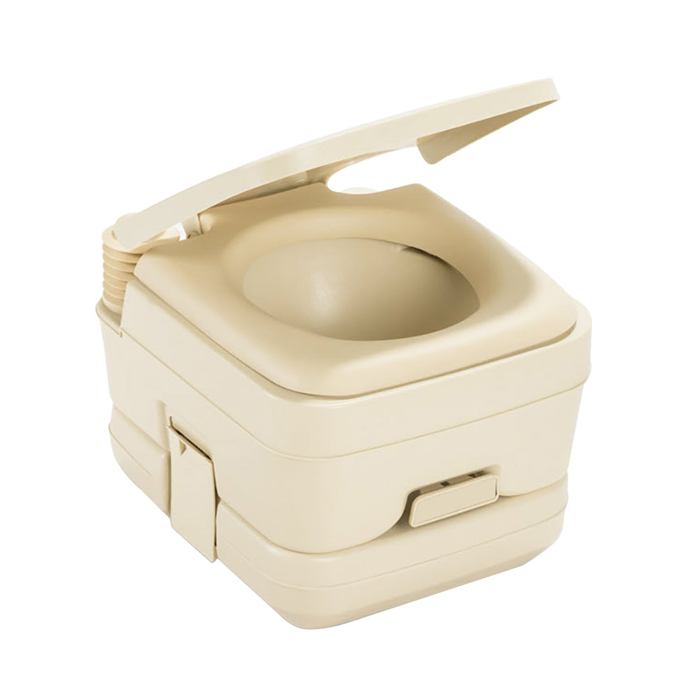 Dometic 964 Portable Toilet w/Mounting Brackets - 2.5 Gallon - Parchment [311096402] Brand_Dometic Marine Plumbing & Ventilation Marine Plumbing & Ventilation | Portable Toilets
