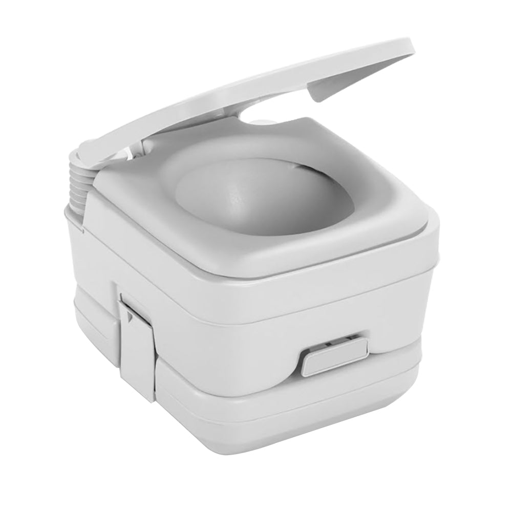 Dometic 964 MSD Portable Toilet w/Mounting Brackets - 2.5 Gallon - Platinum [311196406] Brand_Dometic Marine Plumbing & Ventilation Marine Plumbing & Ventilation | Portable Toilets