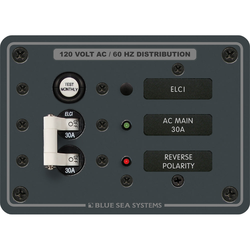Blue Sea 8100 ELCI GFCI Panel [8100] Brand_Blue Sea Systems Electrical Electrical | Electrical Panels