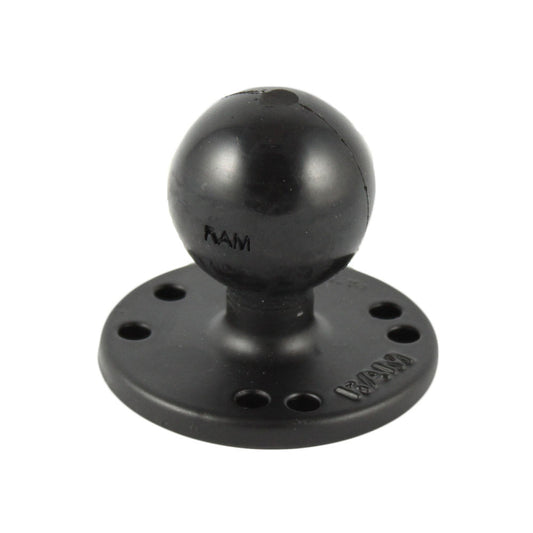 RAM Mount 2-1/2" Diameter Base w/1.5" Ball [RAM-202U] 1st Class Eligible Brand_RAM Mounting Systems MAP Outdoor Outdoor | GPS - Accessories Paddlesports Paddlesports | Accessories Ram Mount Store Ram Mount Store | C Size Restricted From 3rd Party Platforms