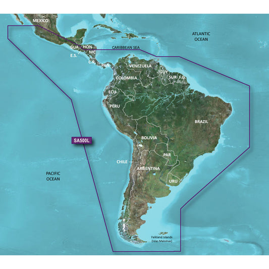 Garmin BlueChart g3 HD - HXSA600X - South America - microSD/SD [010-C1067-20] 1st Class Eligible Brand_Garmin Cartography Cartography | Garmin BlueChart Foreign