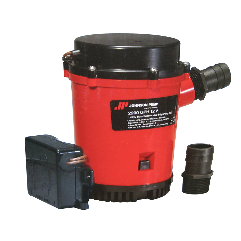 Johnson Pump 2200GPH Ultima Combo Auto Bilge Pump - 12V [02274-001] Brand_Johnson Pump Marine Plumbing & Ventilation Marine Plumbing & Ventilation | Bilge Pumps
