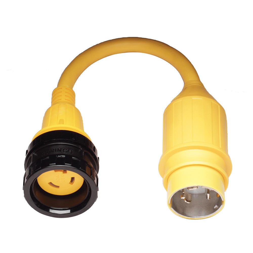 Marinco Pigtail Adapter, 30A Locking to 50A Locking [121A] Boat Outfitting Boat Outfitting | Shore Power Brand_Marinco Electrical Electrical | Shore Power