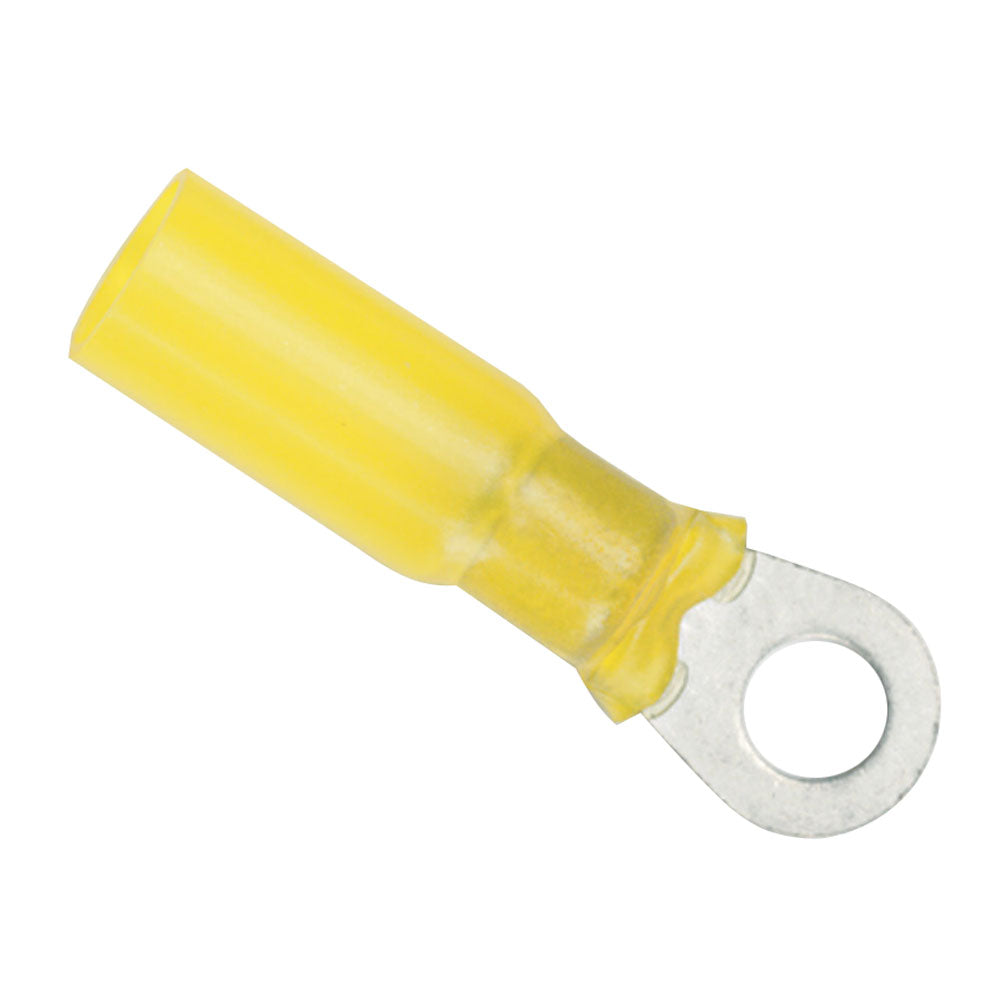 Ancor 12-10 Gauge - #10 Heat Shrink Ring Terminal - 100-Pack [312399] 1st Class Eligible Brand_Ancor Electrical Electrical | Terminals