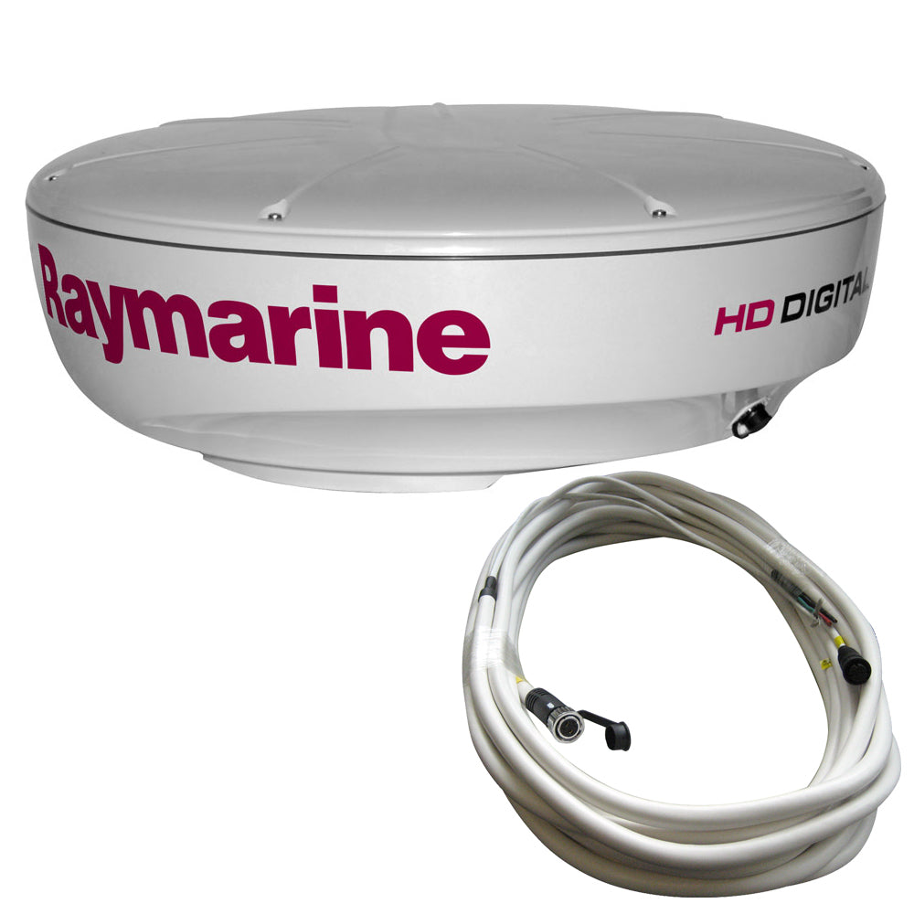 Raymarine RD418HD Hi-Def Digital Radar Dome w/10M Cable [T70168] Brand_Raymarine Marine Navigation & Instruments Marine Navigation & Instruments | Radars MRP Rebates
