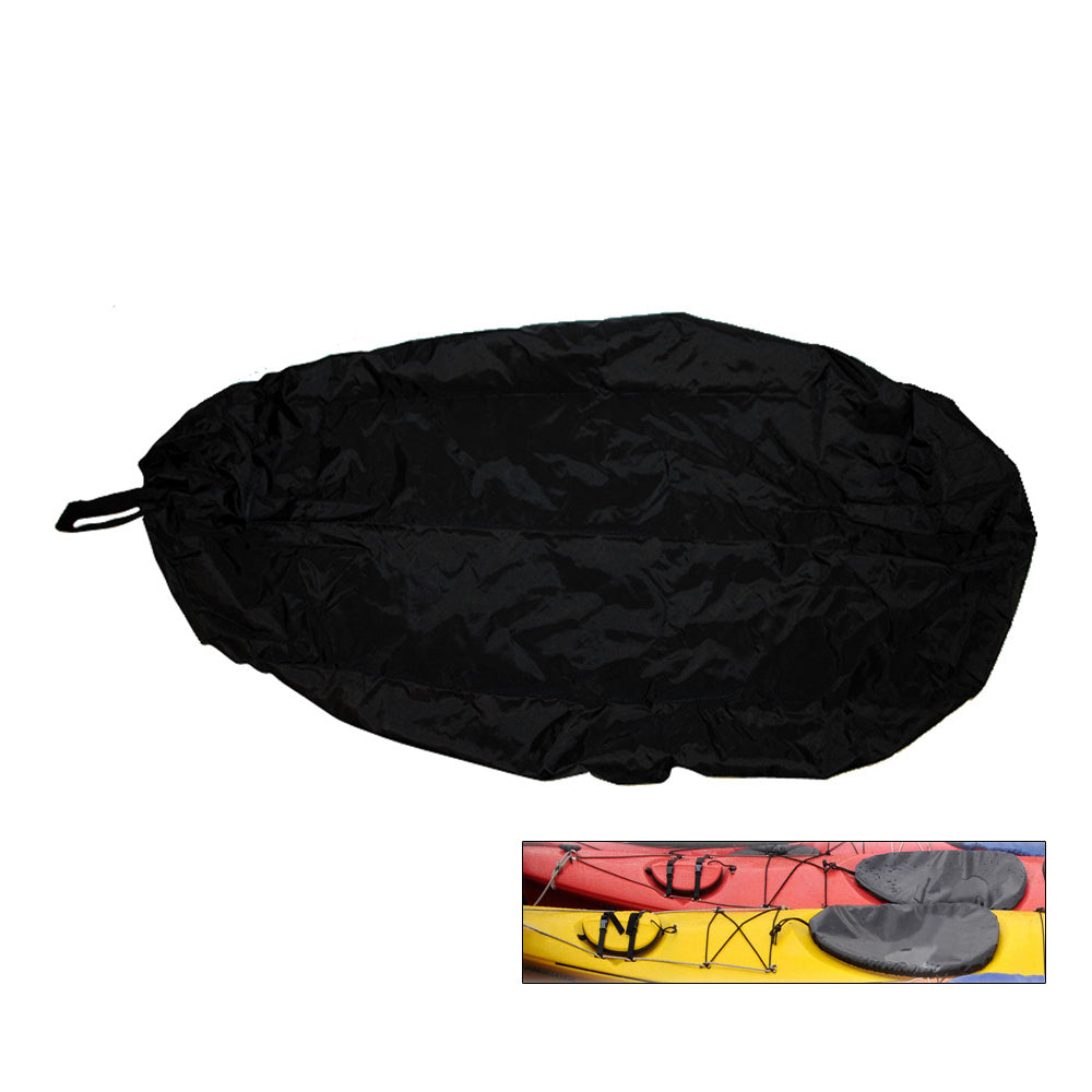 Attwood Universal Fit Kayak Cockpit Cover - Black [11775-5] 1st Class Eligible Brand_Attwood Marine Paddlesports Paddlesports | Accessories