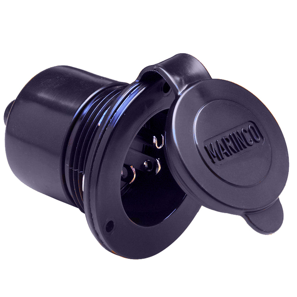 Marinco Marine On-Board Hard Wired Charger Inlet - 15Amp - Black [150BBI] 1st Class Eligible Boat Outfitting Boat Outfitting | Shore Power Brand_Marinco Electrical Electrical | Shore Power